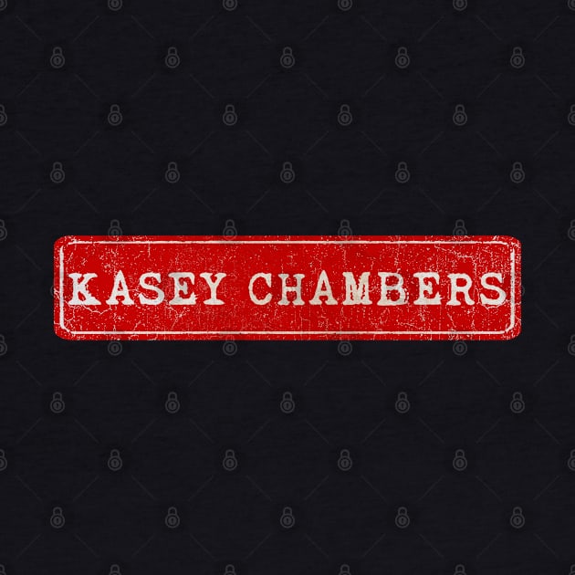 vintage retro plate Kasey Chambers by GXg.Smx